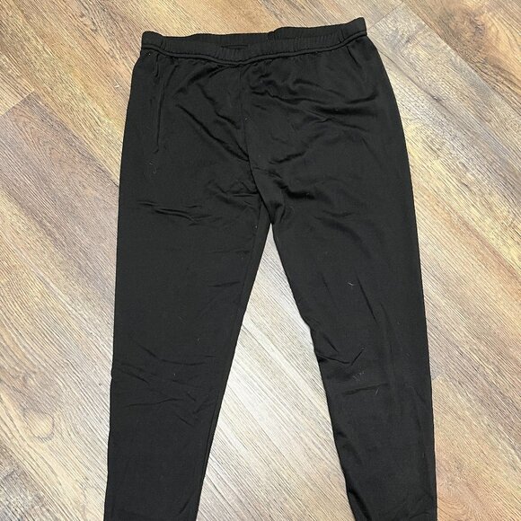 Thermajane Black Leggings Large - Fleece Lined - Used Great Condition - Picture 2 of 3